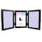 12 Pack: Black 4" x 6", 3 Opening Hinged Frame, Simply Essentials™ by Studio Décor®